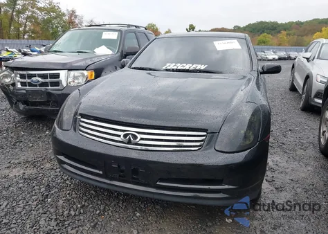 2003 Infiniti G35 Luxury Leather z USA, uszkodzony, nr VIN JNKCV51E73M013281